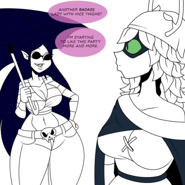 Thicc-verse Adventure Time (Chillguydraws)