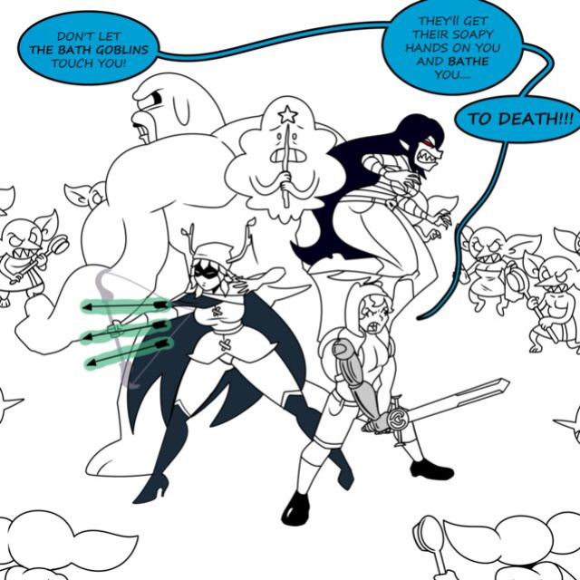 Thicc-verse Adventure Time (Chillguydraws)