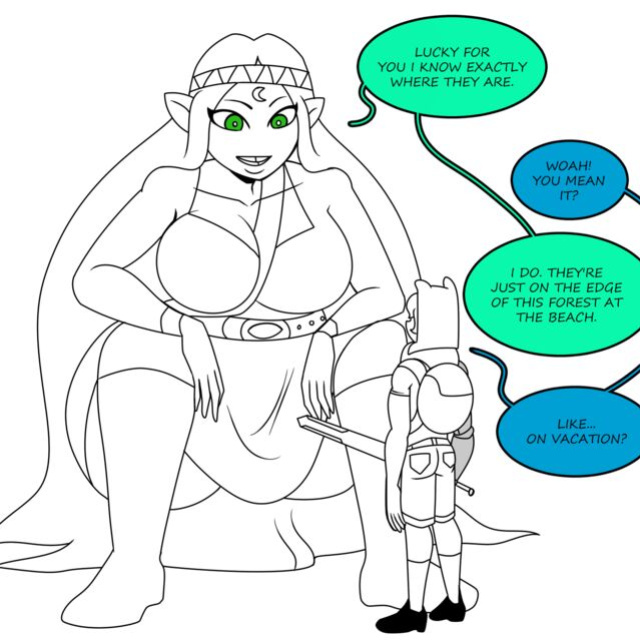 Thicc-verse Adventure Time (Chillguydraws)