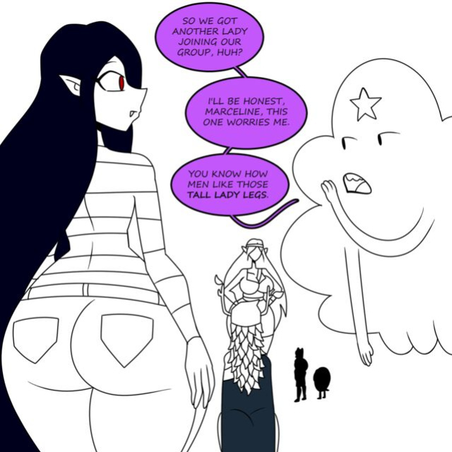 Thicc-verse Adventure Time (Chillguydraws)