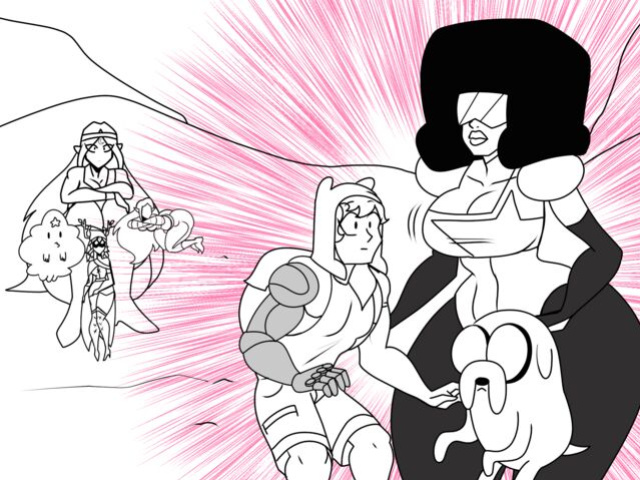 Thicc-verse Adventure Time (Chillguydraws)