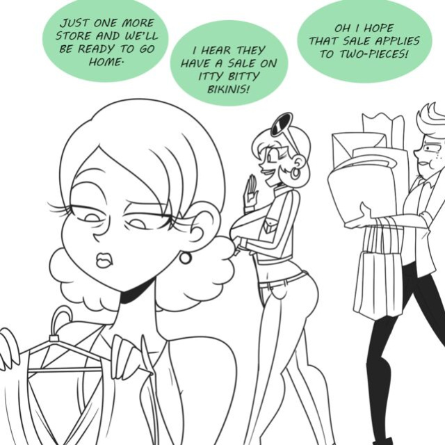 Thicc-verse Loud House (Chillguydraws)