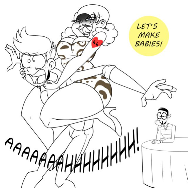 Thicc-verse Loud House (Chillguydraws)