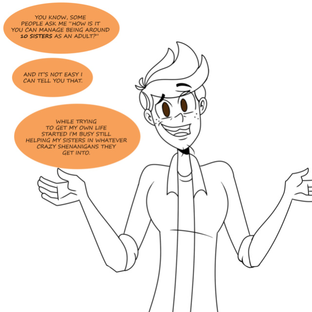 Thicc-verse Loud House (Chillguydraws)