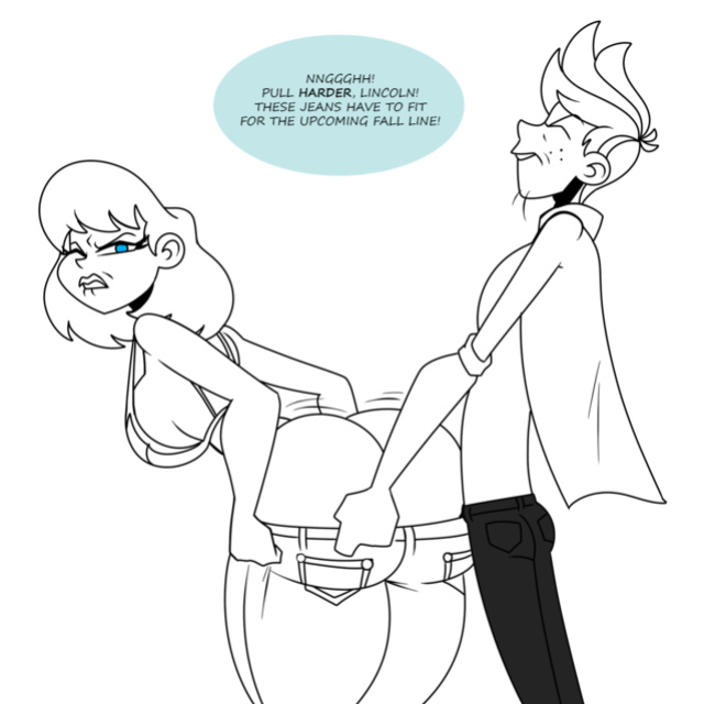 Thicc-verse Loud House (Chillguydraws)