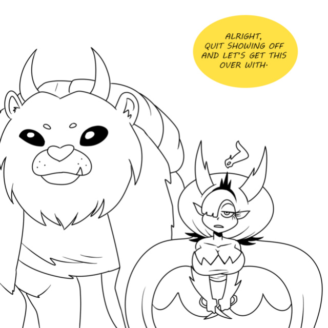 Thicc-verse Star VS The Forces Of Evil (Chillguydraws)