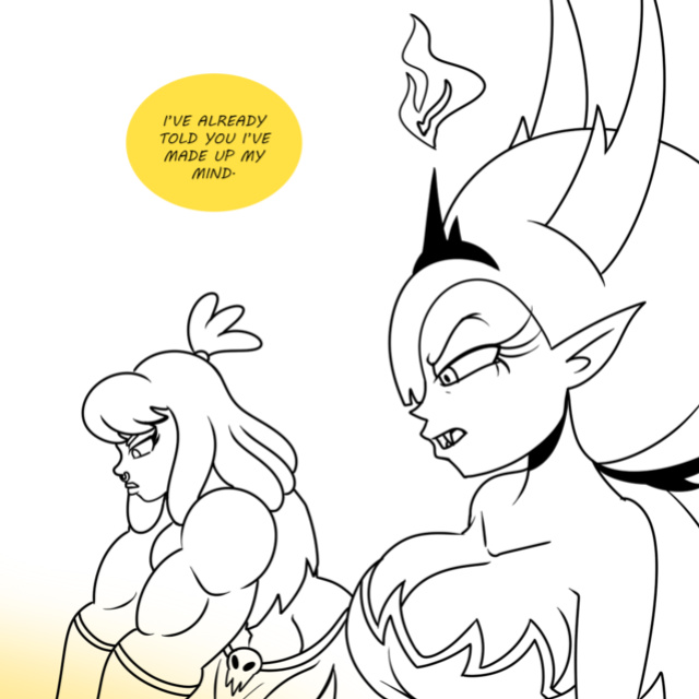 Thicc-verse Star VS The Forces Of Evil (Chillguydraws)