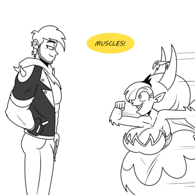 Thicc-verse Star VS The Forces Of Evil (Chillguydraws)