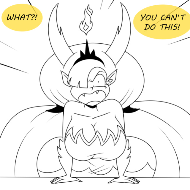 Thicc-verse Star VS The Forces Of Evil (Chillguydraws)