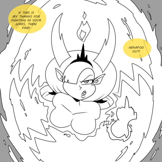 Thicc-verse Star VS The Forces Of Evil (Chillguydraws)