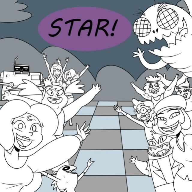 Thicc-verse Star VS The Forces Of Evil (Chillguydraws)