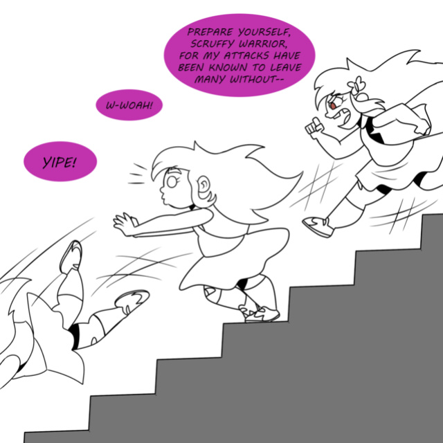 Thicc-verse Star VS The Forces Of Evil (Chillguydraws)