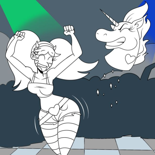 Thicc-verse Star VS The Forces Of Evil (Chillguydraws)
