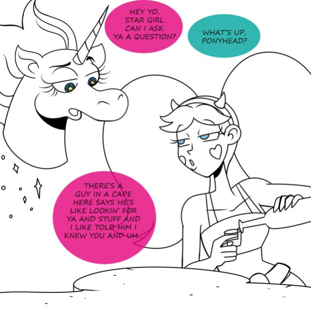 Thicc-verse Star VS The Forces Of Evil (Chillguydraws)