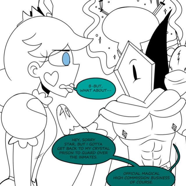 Thicc-verse Star VS The Forces Of Evil (Chillguydraws)
