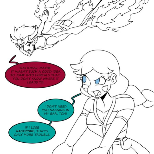 Thicc-verse Star VS The Forces Of Evil (Chillguydraws)