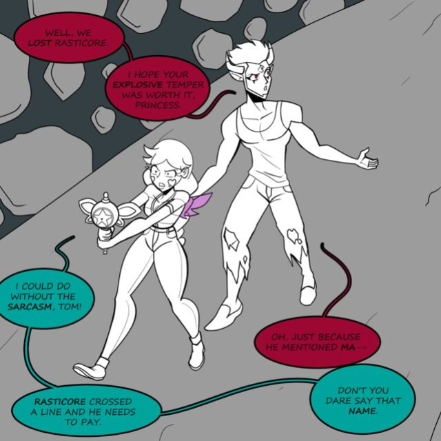 Thicc-verse Star VS The Forces Of Evil (Chillguydraws)