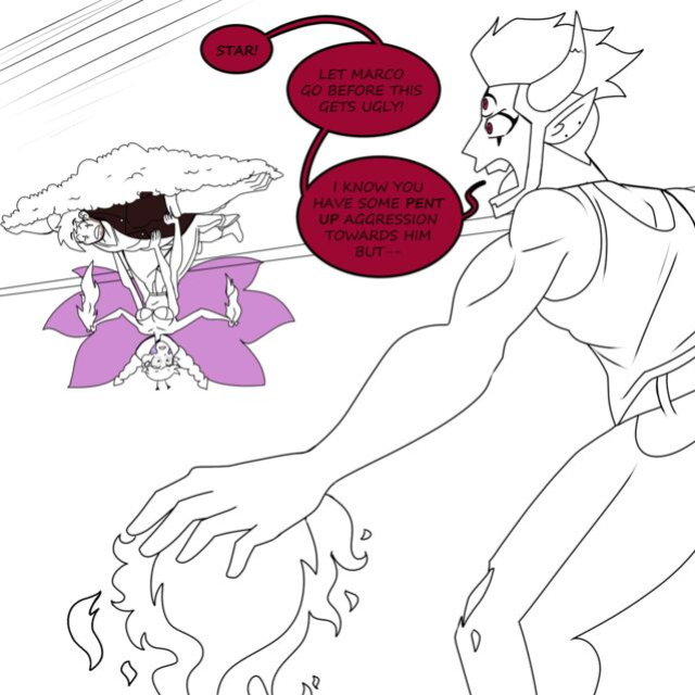 Thicc-verse Star VS The Forces Of Evil (Chillguydraws)
