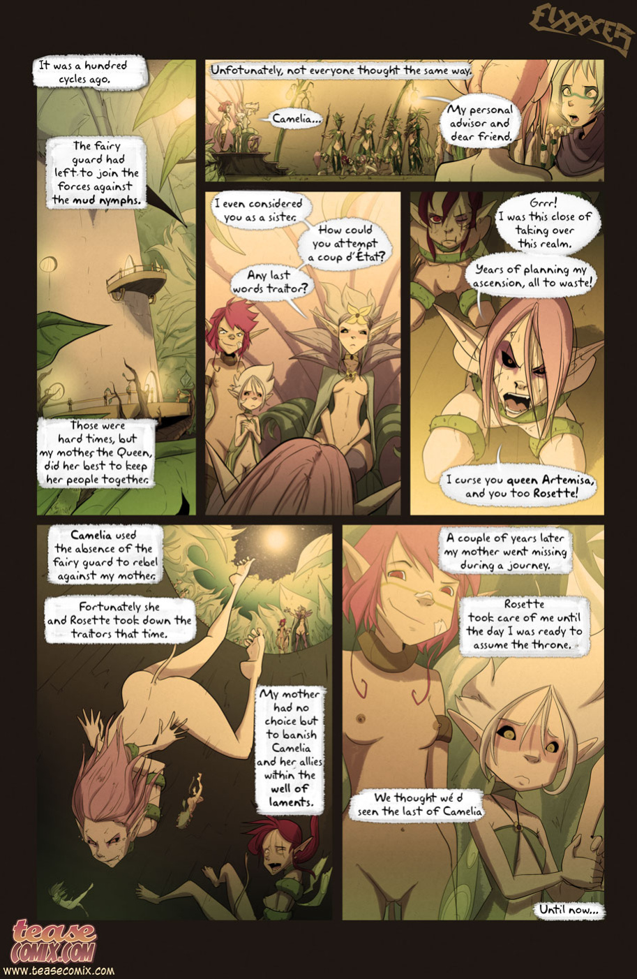 [TeaseComix (Fixxxer)] Aethel #2