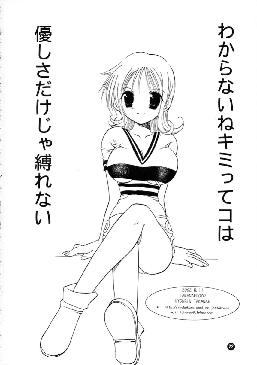 (C62) [Takanaedoko (Takanae Kyourin)] Orange Mystery (One Piece)