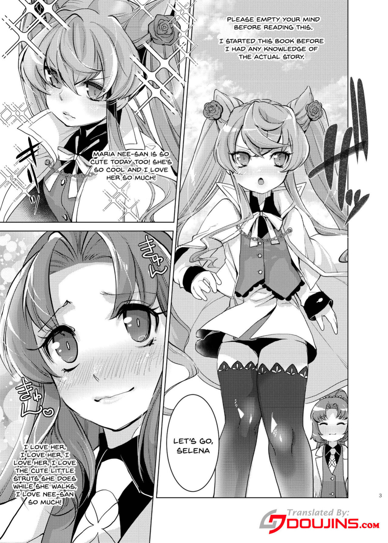 [Ikka Risan (Shibako)] Okkii Serena ga Futanari de Chicchai Maria o Harabote sasechau Shimai Ai | Serena's So Big She Makes Little Maria Look Pregnant When These Two Sisters Make Love (Senki Zesshou Symphogear)