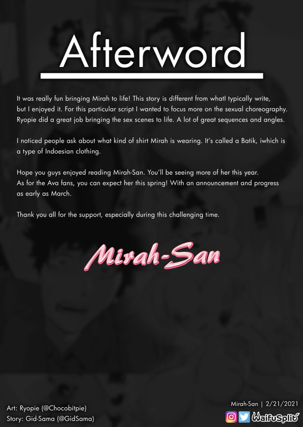 [WaifuSplit] Mirah San + Special [Colorized]