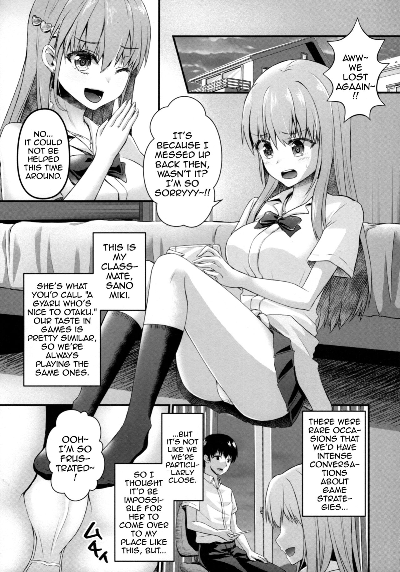 (COMIC1 BS-sai Special) [senarinko (Sena Rinko)] Otaku ni Yasashii Gyaru to Gemu mo Sekkusu mo Kouryaku Shite Mita | This Gal Tries To Beat An Otaku At Both Games And Sex