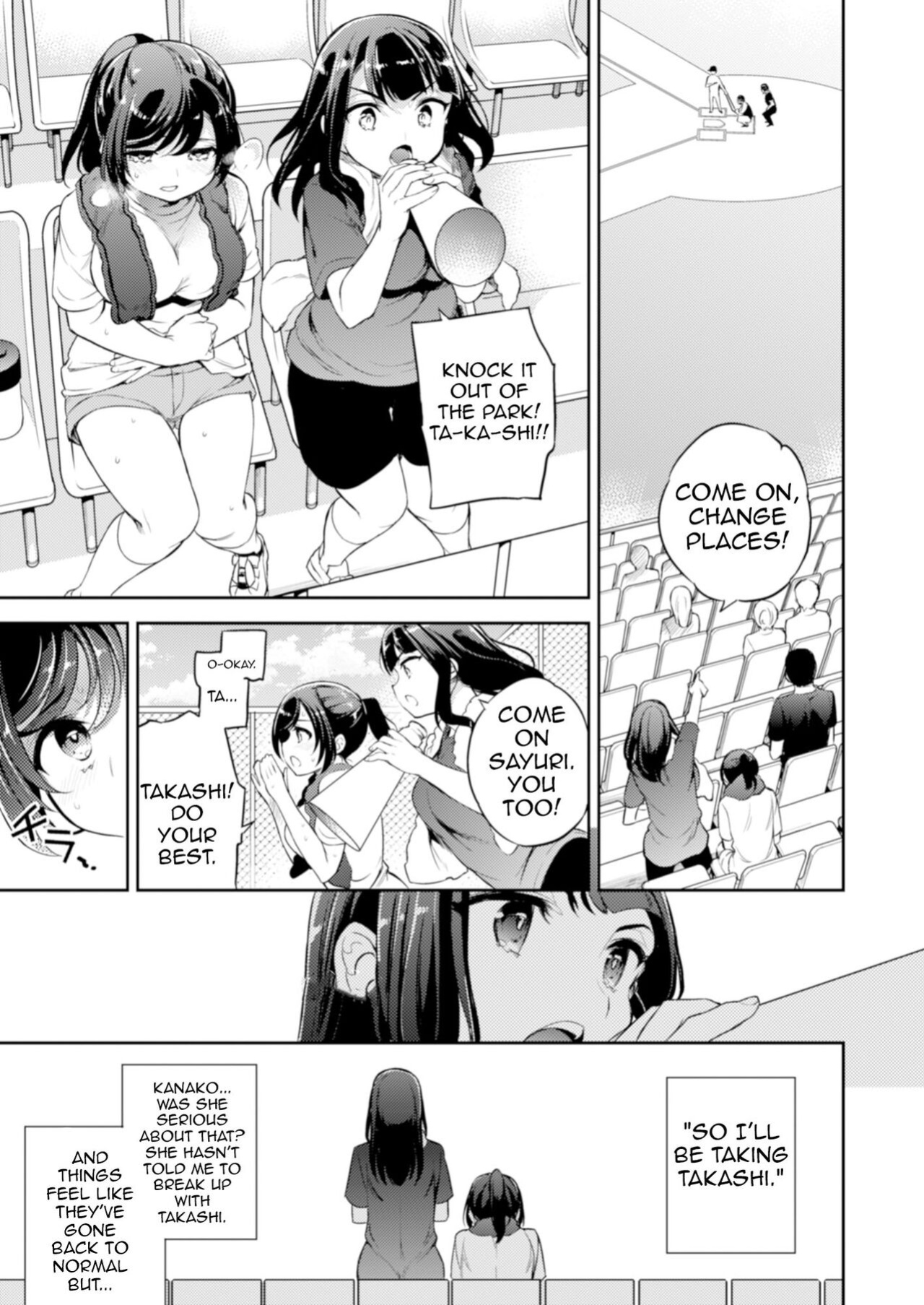 [Crazy9 (Ichitaka)] C9-45 Sayuri 5 ~ Kareshi no Ouen ni Itta Saki de Shoujo ni Okita Koto | C9-45 Sayuri 5 ~ What Happened With The Girl Who Went To Support Her Boyfriend