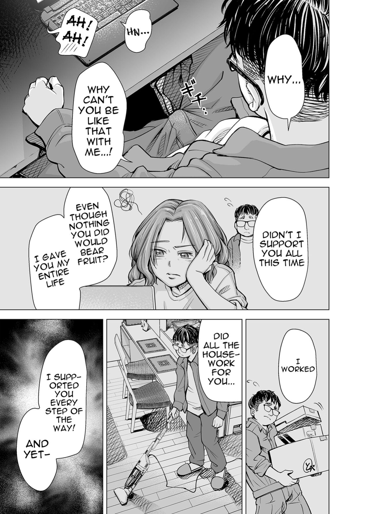 [e9] Danna no Chinko ja, Manzoku Dekinai...? Zenpen | Your Husband's Cock Just Isn't Enough, Isn't It...? -Full Compilation-
