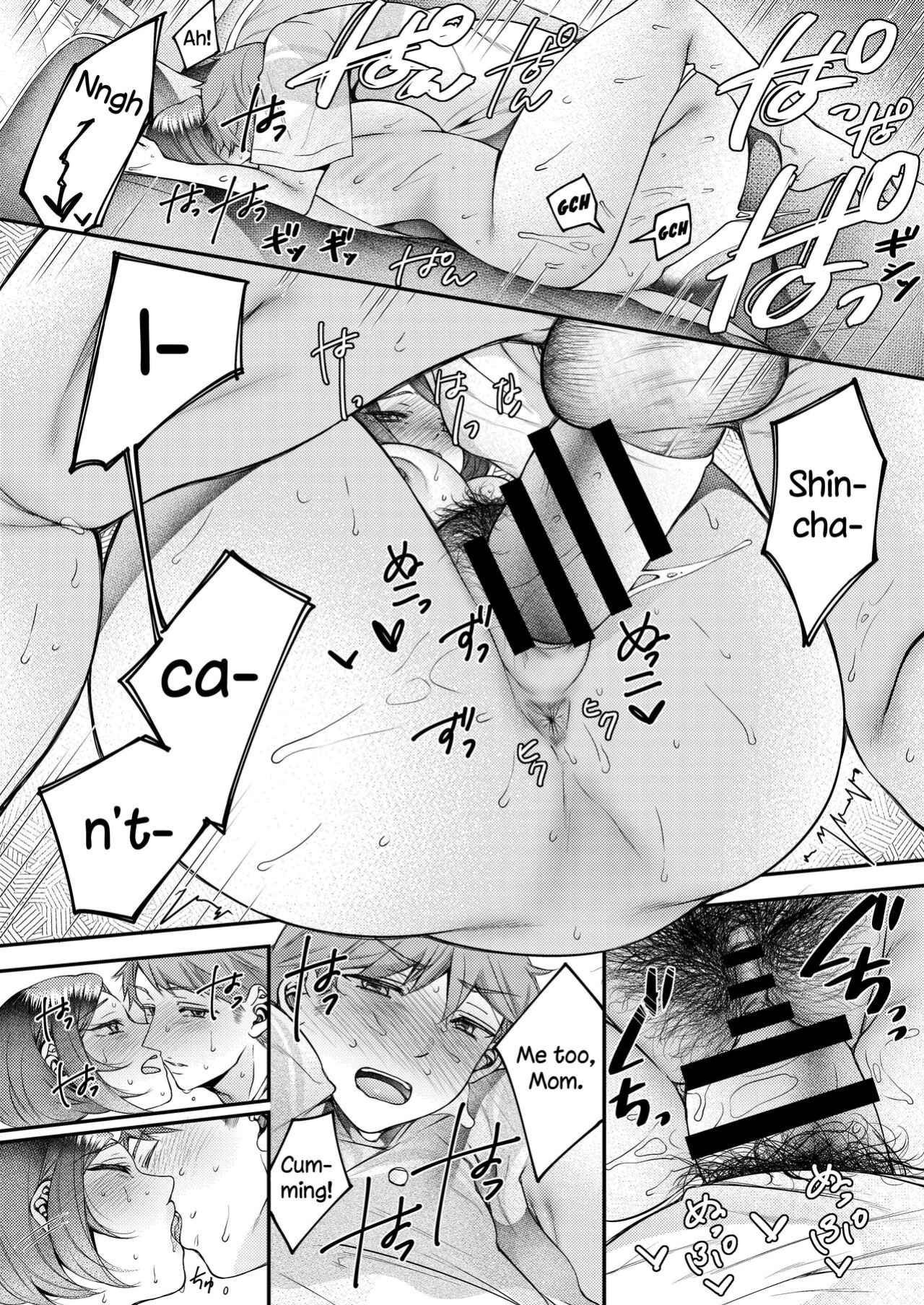 [Shinsen Shiboritate Nama Gyuunyuu (Shiawase na Choushoku.)] Okaa-san, Kono Kankei Ja Irarenai | Mom, We Can't Keep Going Like This