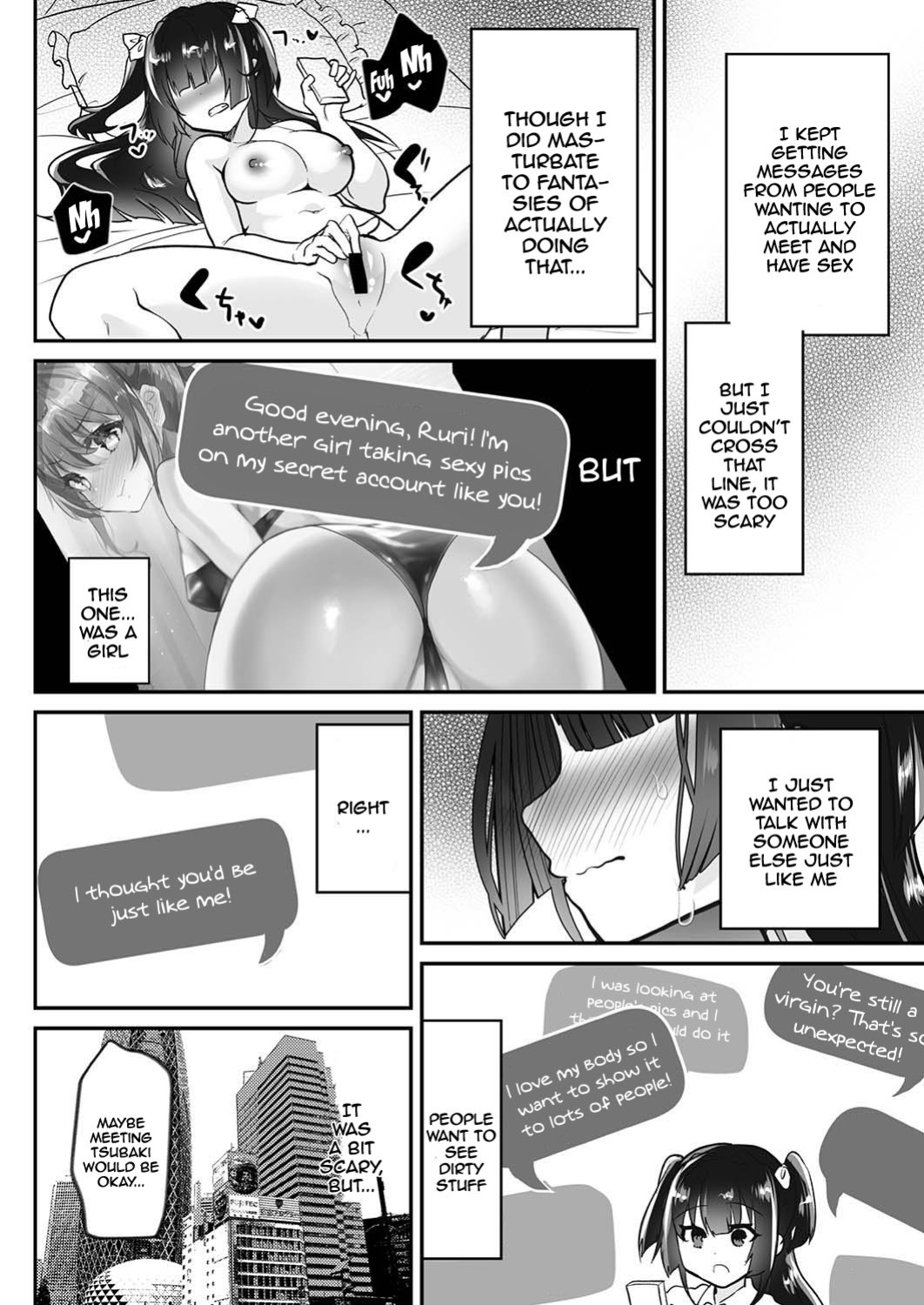 [Shimajiya (Shimaji)] Uraaka Ojou-sama Ruri-chan Damasare Off-pako Maso Pet-ka | I Managed To Trick Ruri-chan Who Was Using an Anonymous Account To An Offline Meet Where I Turned Her Into My Masochistic Pet