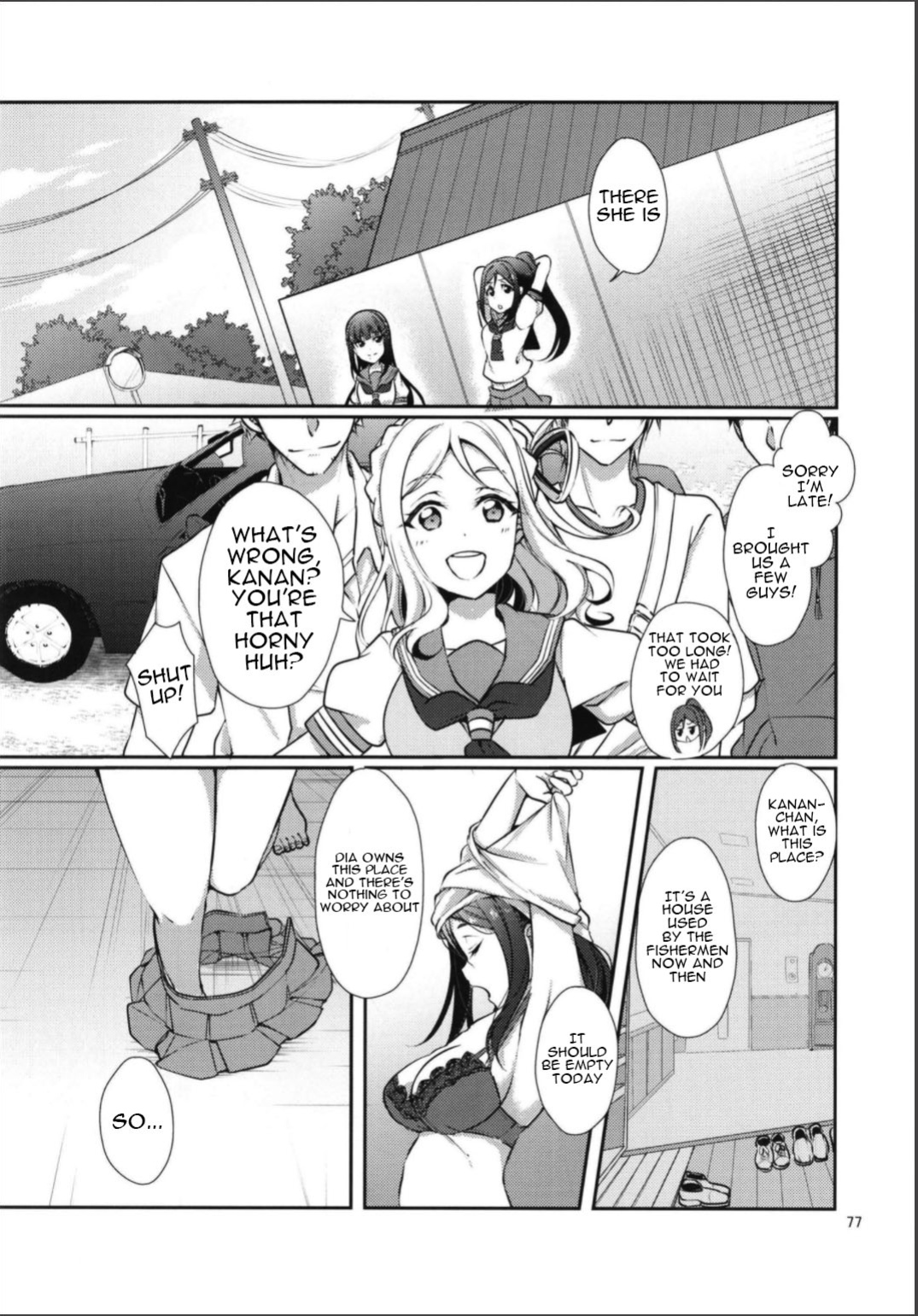 [Fukurou no Yuubinya san (Ueto Seri)] Soujuku DREAMER+ | Premature DREAMER+ (Love Live! Sunshine!!)
