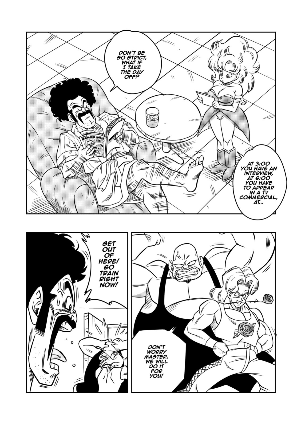 [Yamamoto] Mister Satan's Secret Training