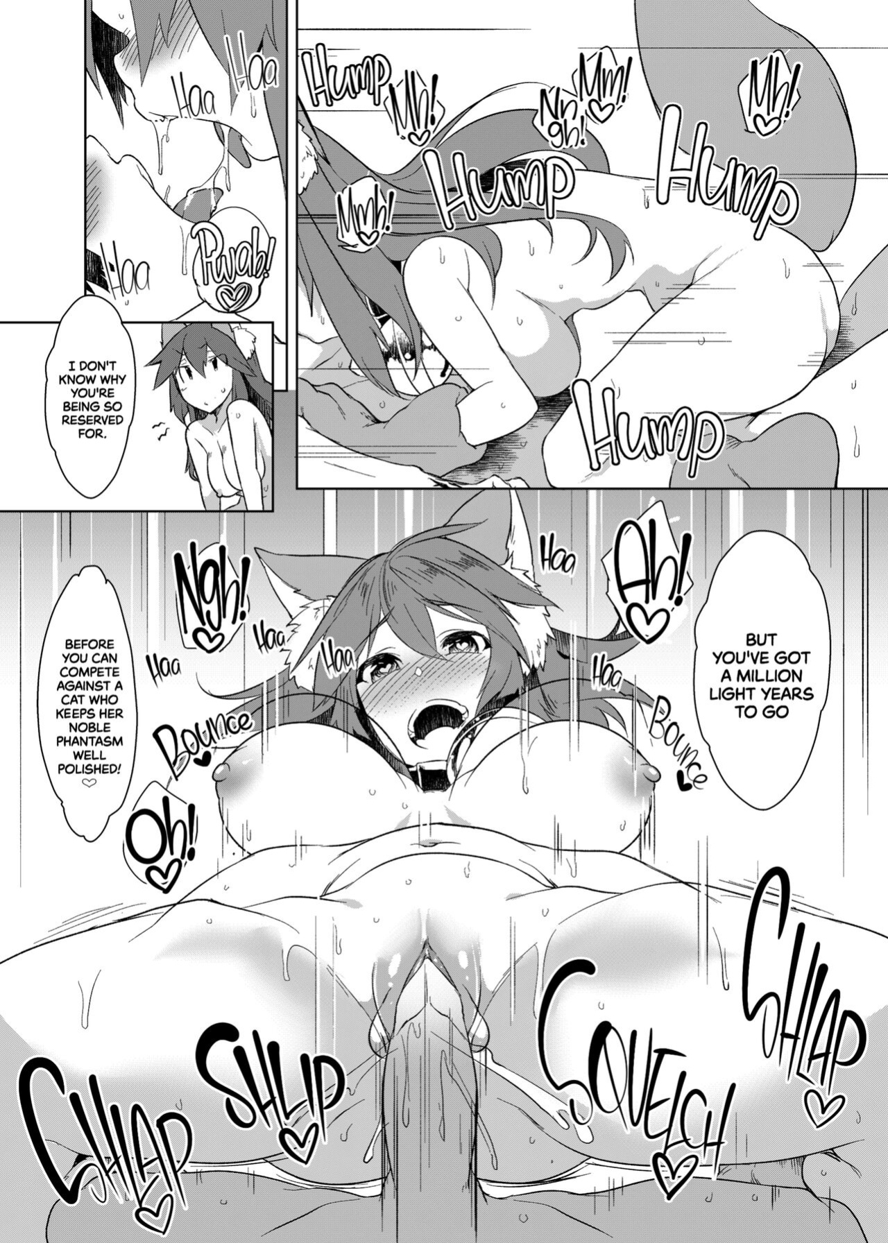 [Akikaze Asparagus (Aki)] Hatsujou Cat Fight | A Heated Cat Fight (Fate/Grand Order)