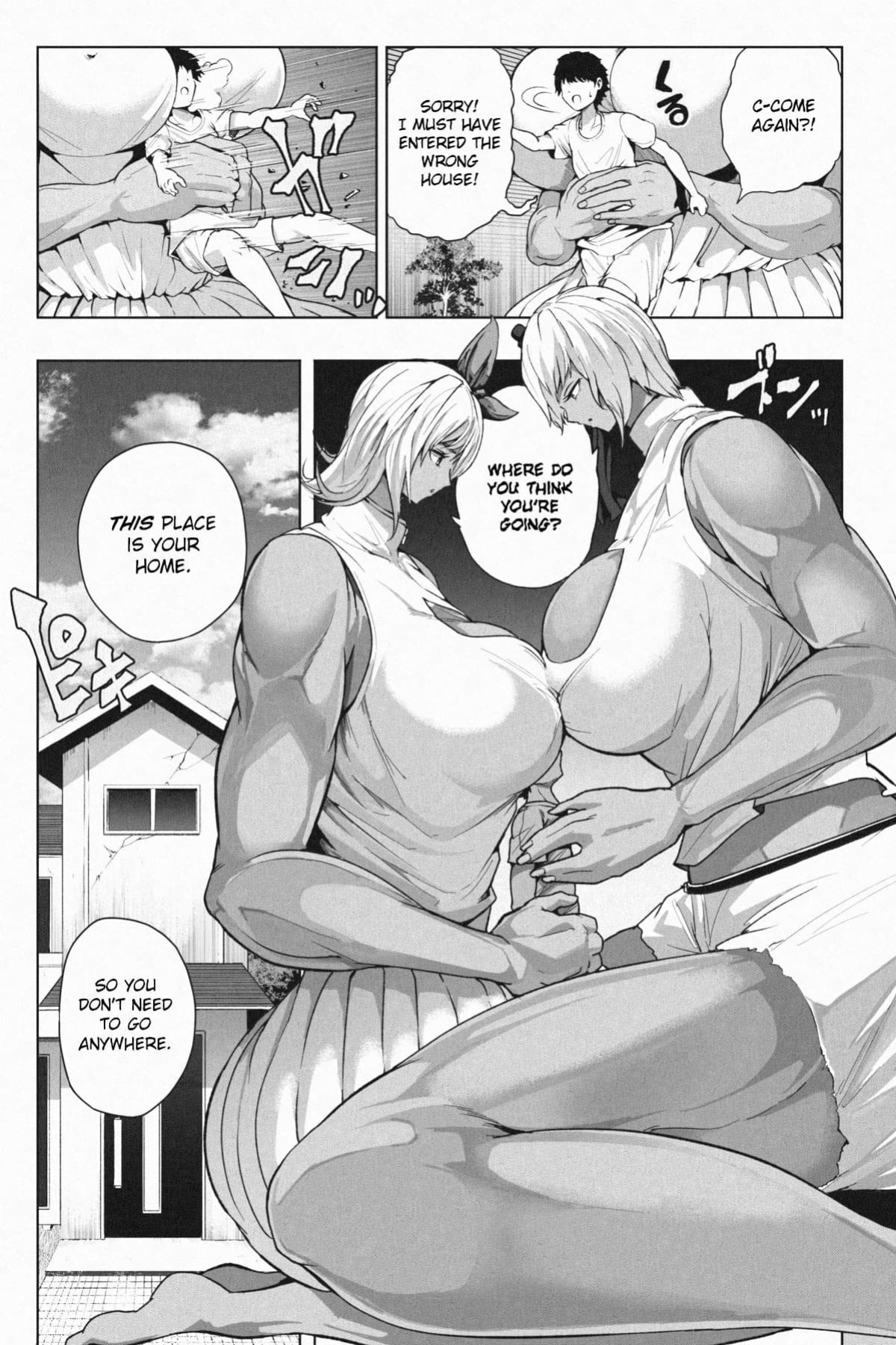 [Soryuu] Giant Muscle Amazoness Sisters