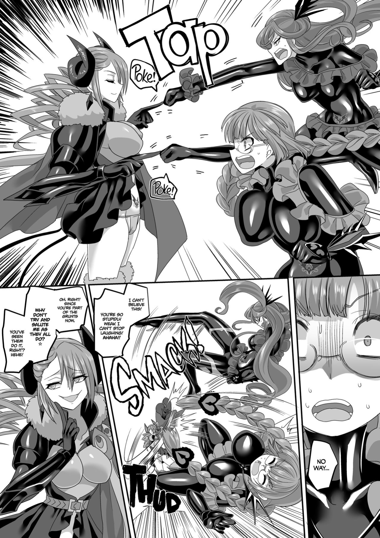: [Amuai Okashi Seisakusho (Kouji)] Saikyou no Seigi no Hero wa Kagami no Naka de wa Saijaku no Kaijin | The Strongest Hero of Justice is the Weakest Villain in the Mirror
