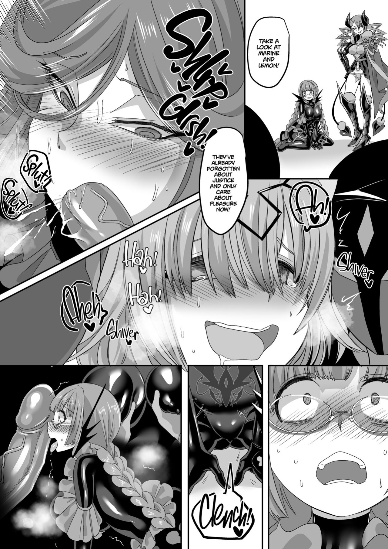 : [Amuai Okashi Seisakusho (Kouji)] Saikyou no Seigi no Hero wa Kagami no Naka de wa Saijaku no Kaijin | The Strongest Hero of Justice is the Weakest Villain in the Mirror