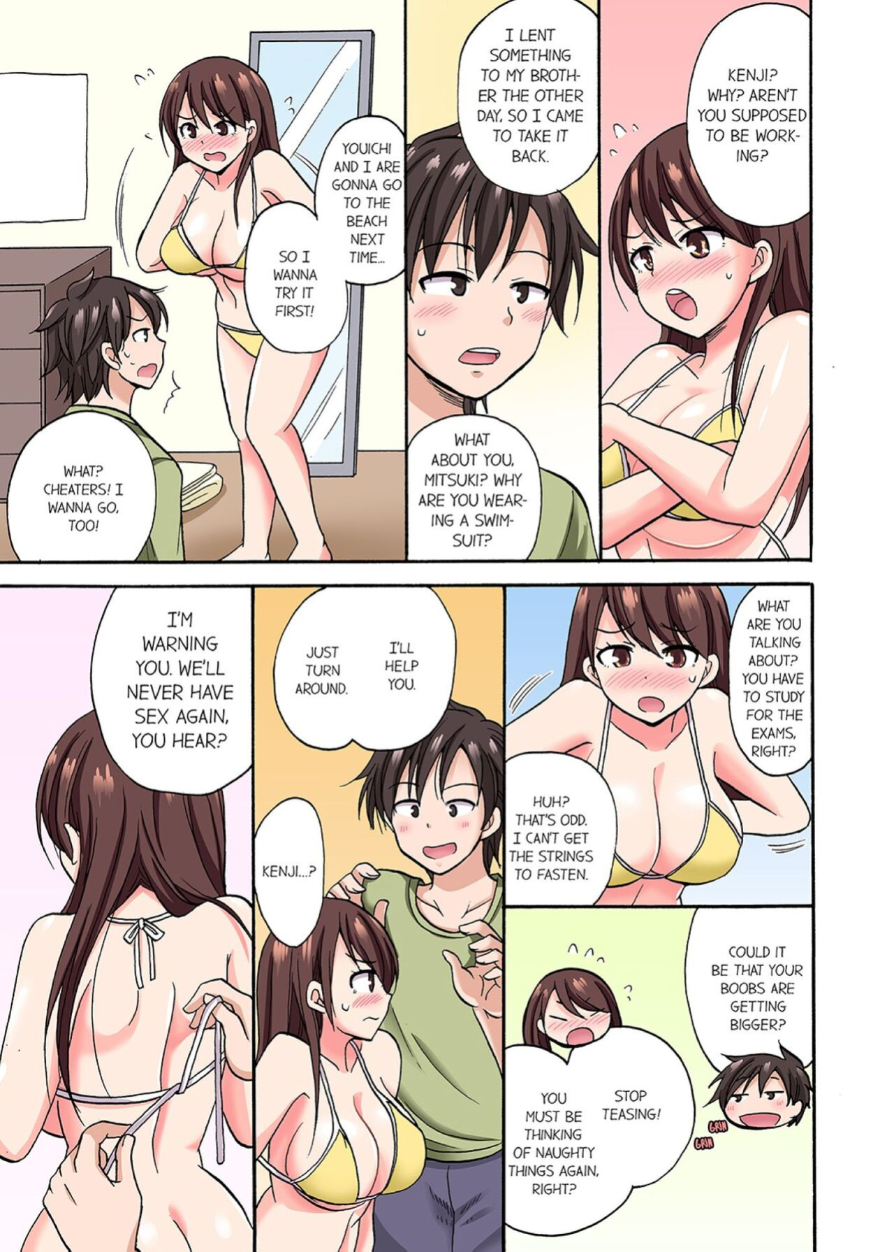 [Maimu Kotobuki] You Said Just the Tip… I Asked My Brother's Girlfriend to Have Sex With Me Without a Condom!! (Ch.01-74)
