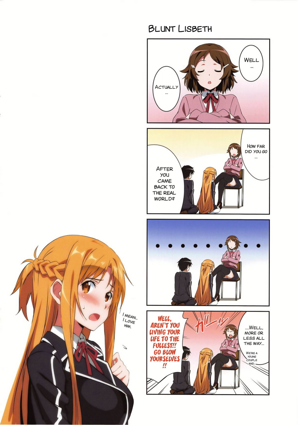 [Kossorikakuredokoro (Island)] Sword Art Lilycization. (Sword Art Online) [SMDC]