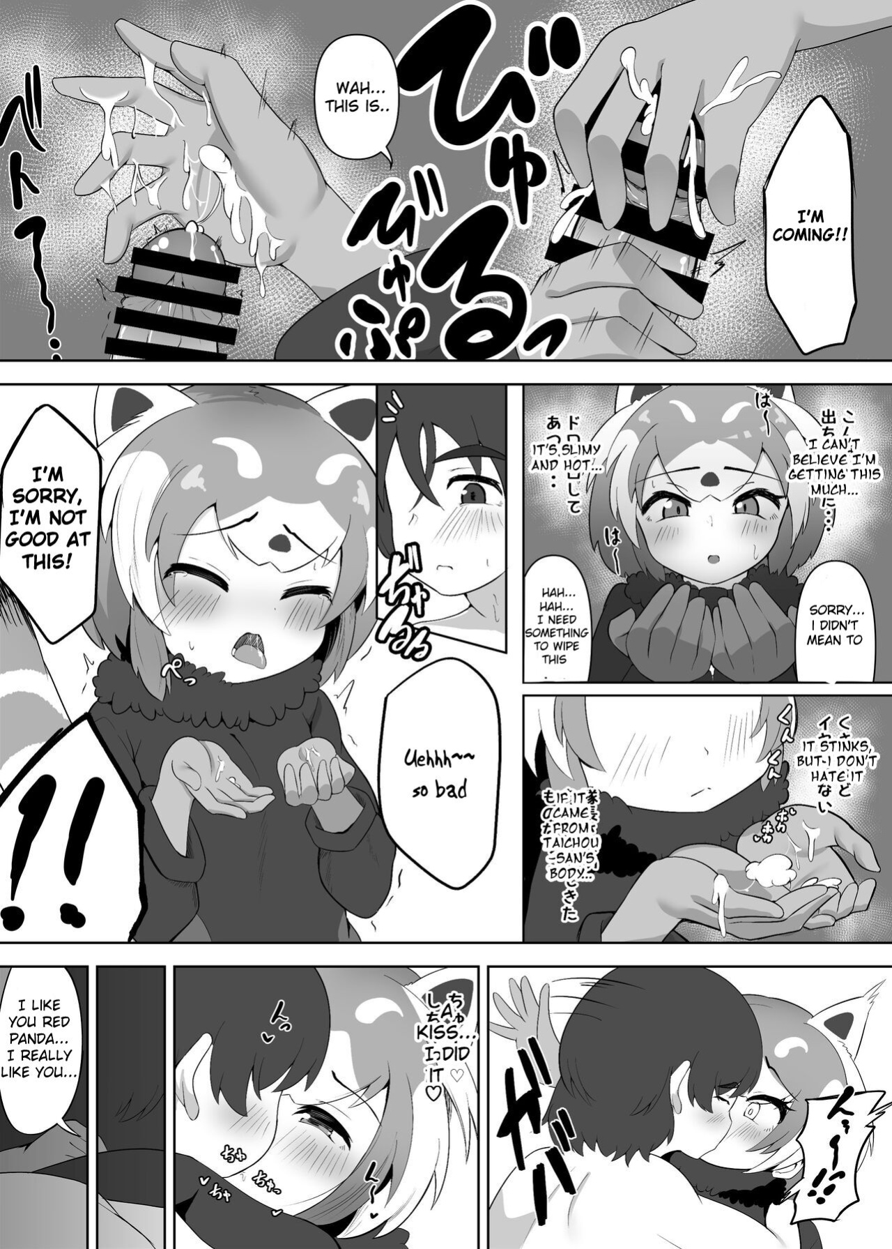 [Dull Zodesadehai (Dull)] Lesser Panda no Ecchi na Hon (Kemono Friends)