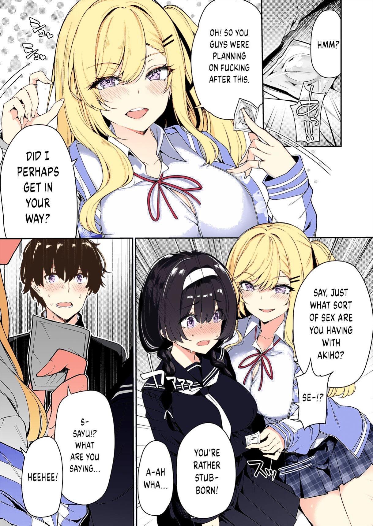 [Bottle Ship Bottler (Kazakura)] InCha Couple ga You Gal-tachi to SEX Training Suru Hanashi {akanameTL} [Colorized]