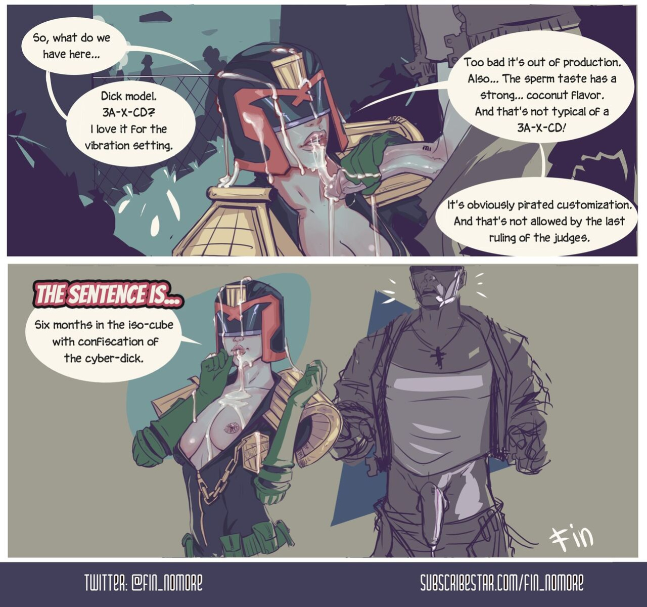 [Fin Nomore] Judge Anita Vhore (Dredd)