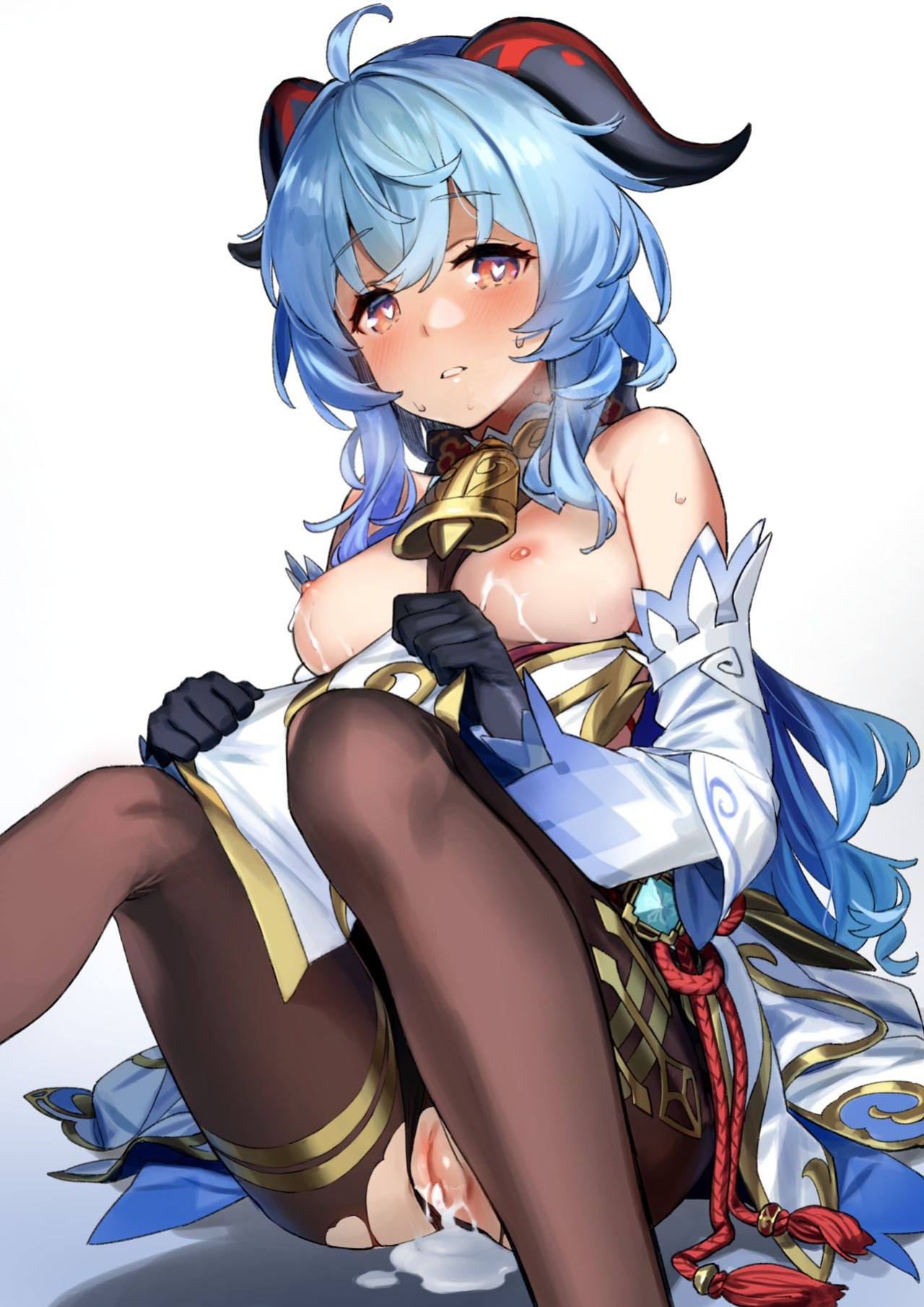 [92M] Kanu-chan ni Amaeru o Manga Fawning on Ganyu (Genshin Impact) [Colorized] [Satansoft]