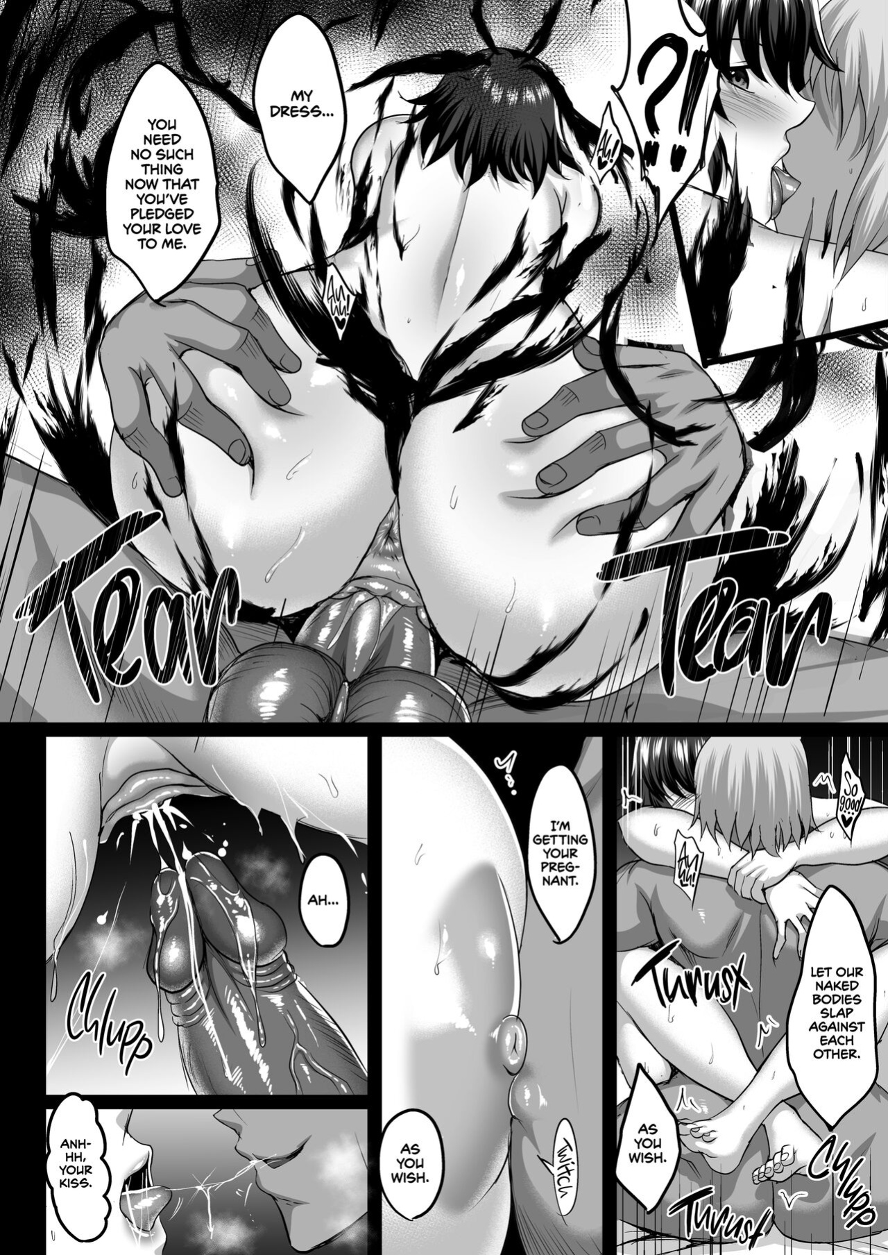 [Shouchuu MAC (Hozumi Kenji)] Shiranui Harami Ochi | Shiranui Getting Knocked Up (Taimanin Yukikaze)