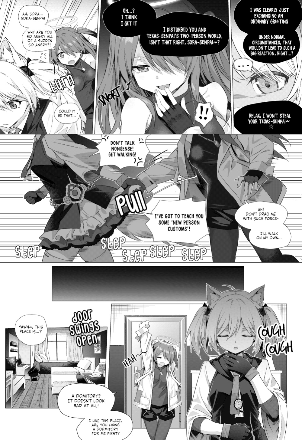 [Kataokasan] Futa SoraxExusiai Doujinshi [Stargazer]