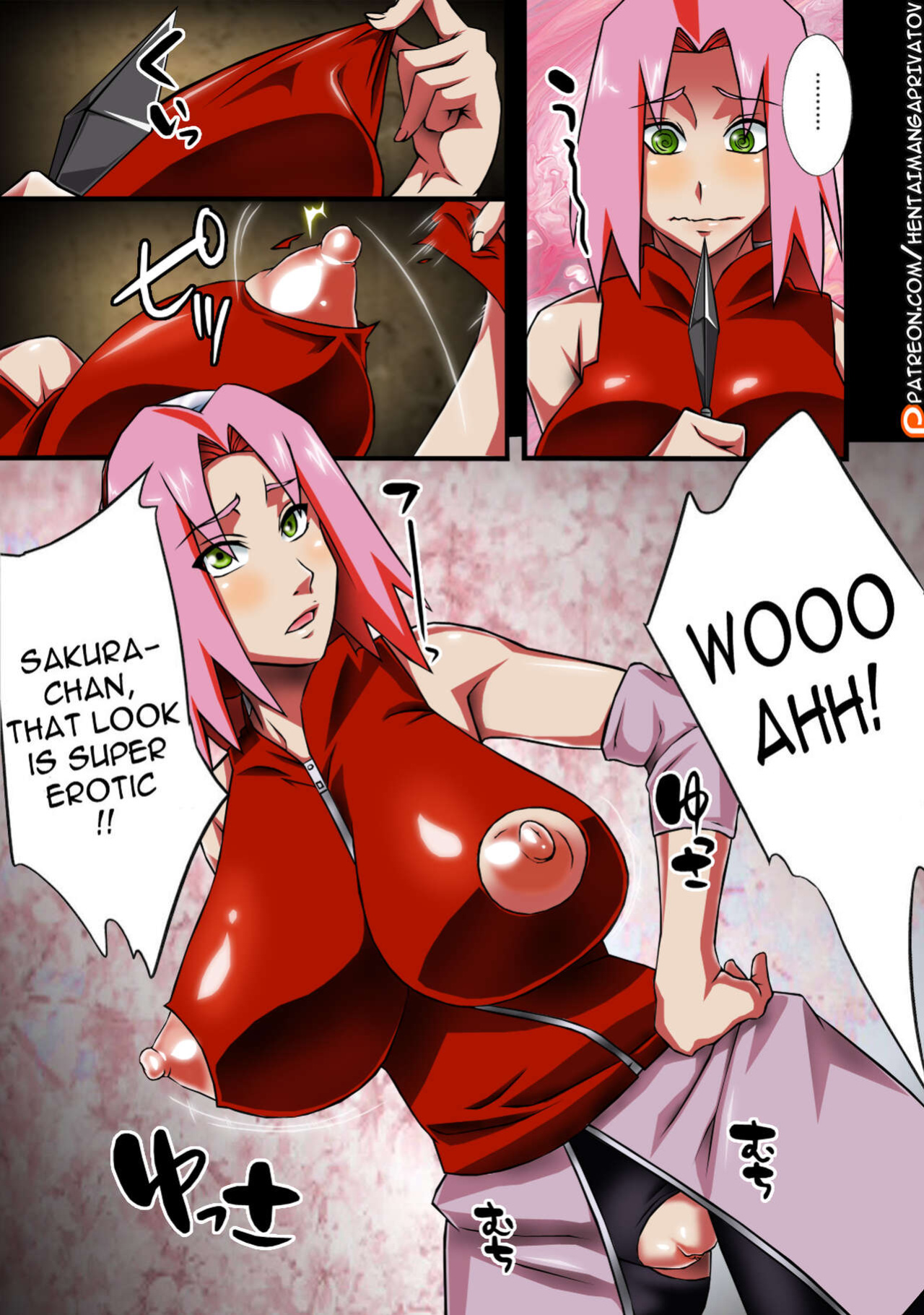 (C82) [Karakishi Youhei-dan Shinga (Sahara Wataru)] Konoha Saboten (Naruto) [doujin-moe.us] [Colorized]
