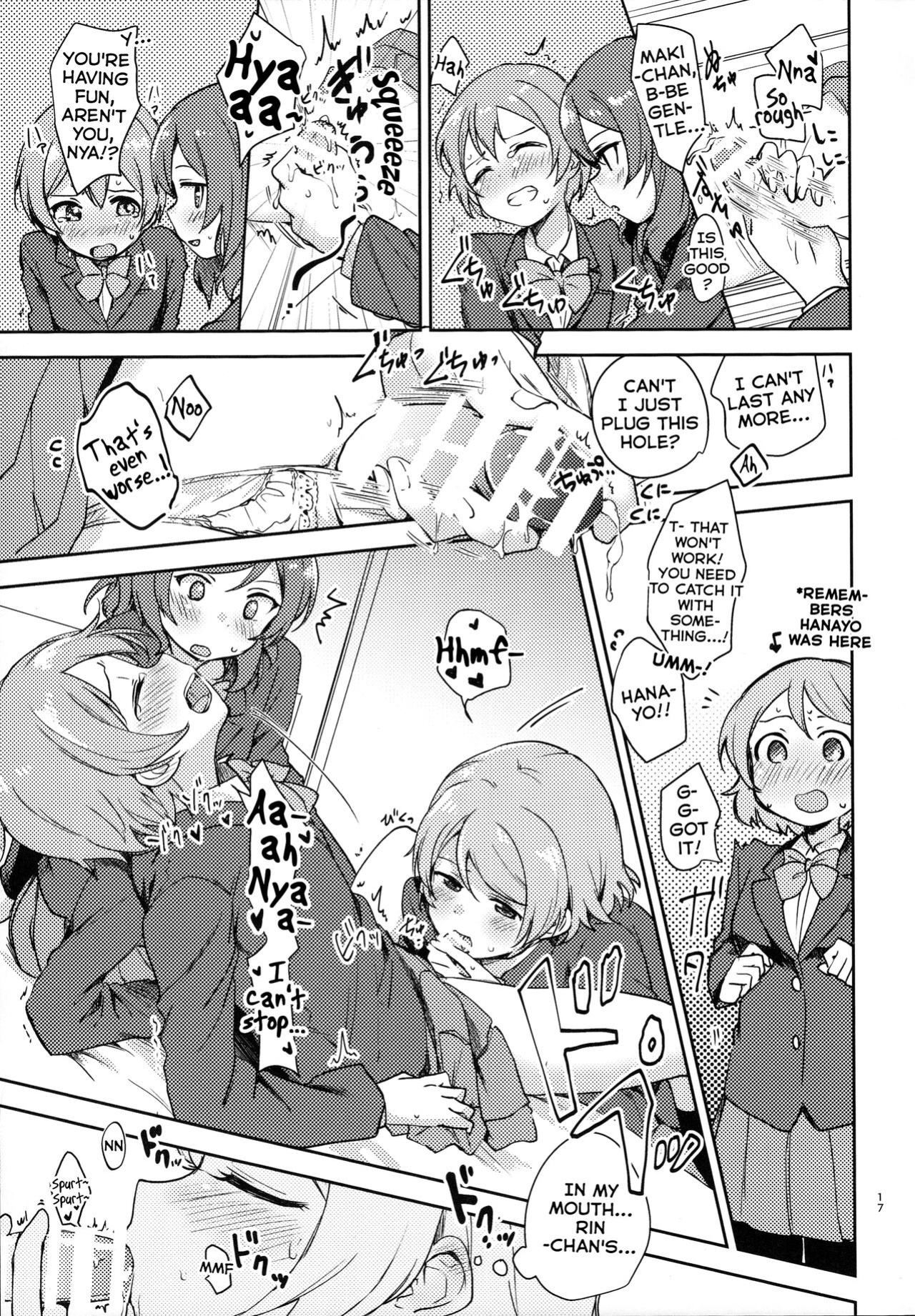 (C93) [Kurocan (Itsuki Kuro)] Rin no Mondai Kaiketsuchuu! (Love Live!) [nemuiTL]