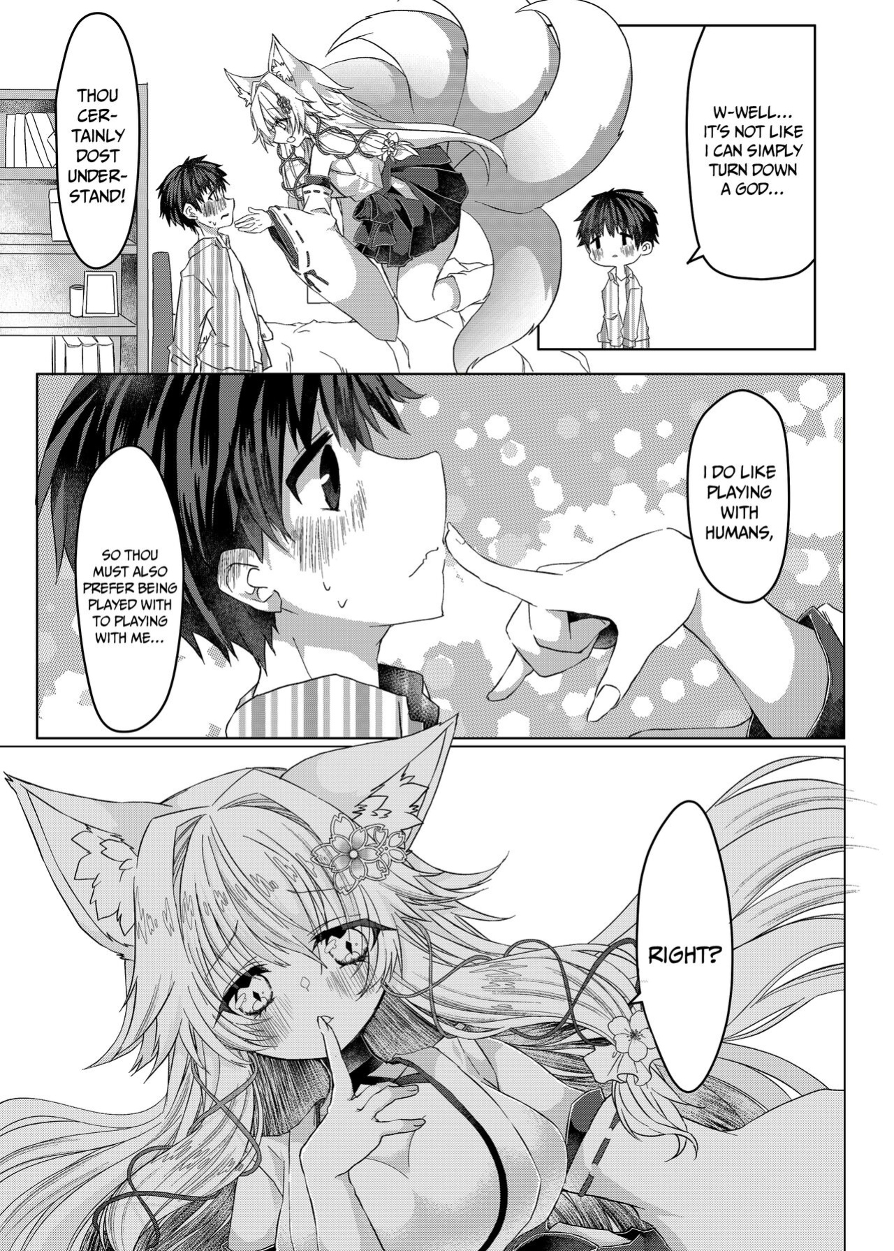 [Shio,Ayatsuki] Oshikake Kitsunemusume ni Kenzokukitsunemusume ni Sareta Ken | How I Was Turned Into an Underling Fox Girl by a Pushy Fox Girl [akanameTL]