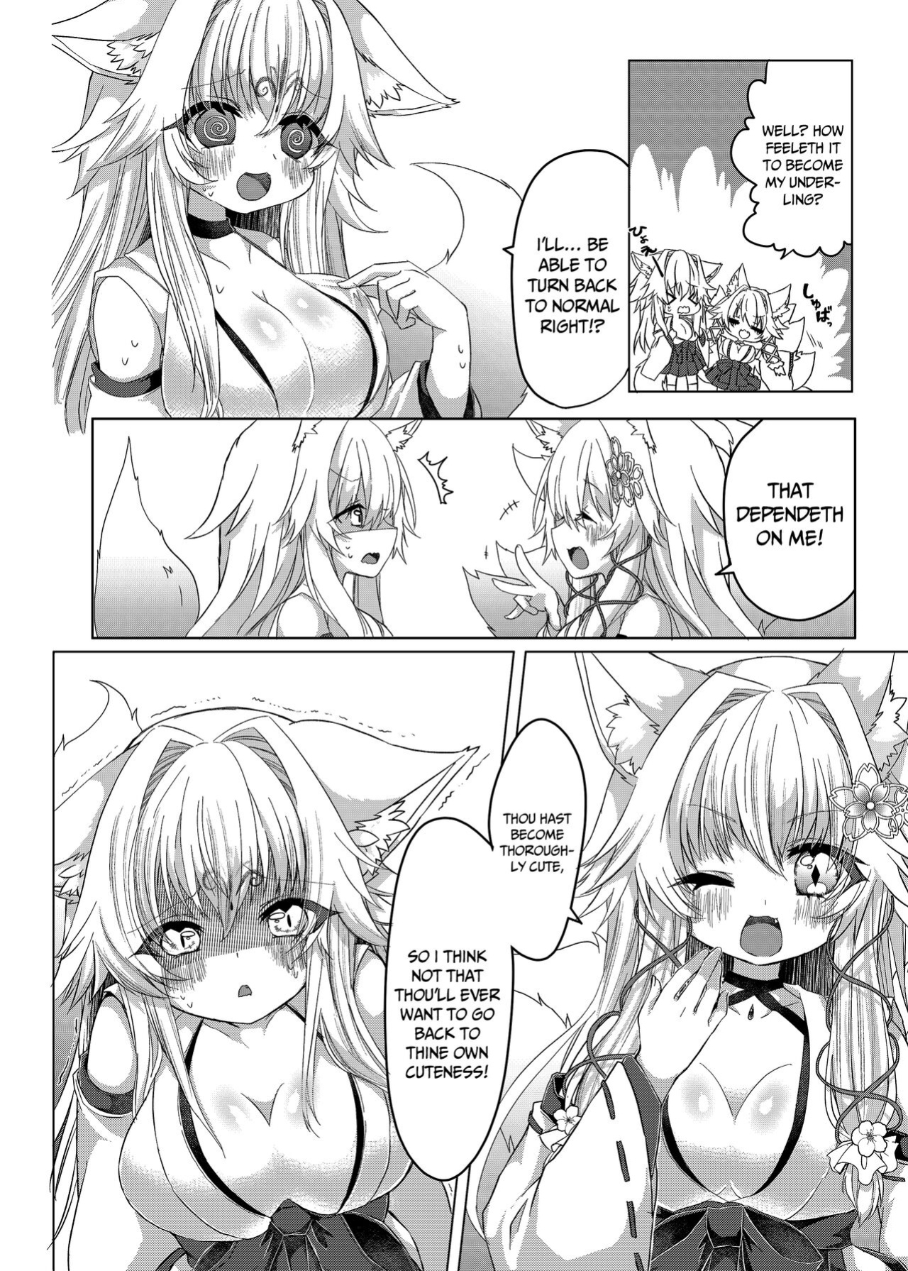 [Shio,Ayatsuki] Oshikake Kitsunemusume ni Kenzokukitsunemusume ni Sareta Ken | How I Was Turned Into an Underling Fox Girl by a Pushy Fox Girl [akanameTL]