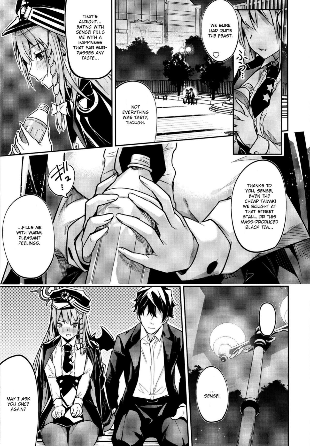 [Shinsekai Set (Hetaren)] Kurodate o Shiro ni Someru Seishoku Kenkyuu o (Blue Archive) | Sexual Gourmet Research: Dyeing Kurodate White [Douzo Lad Translations]